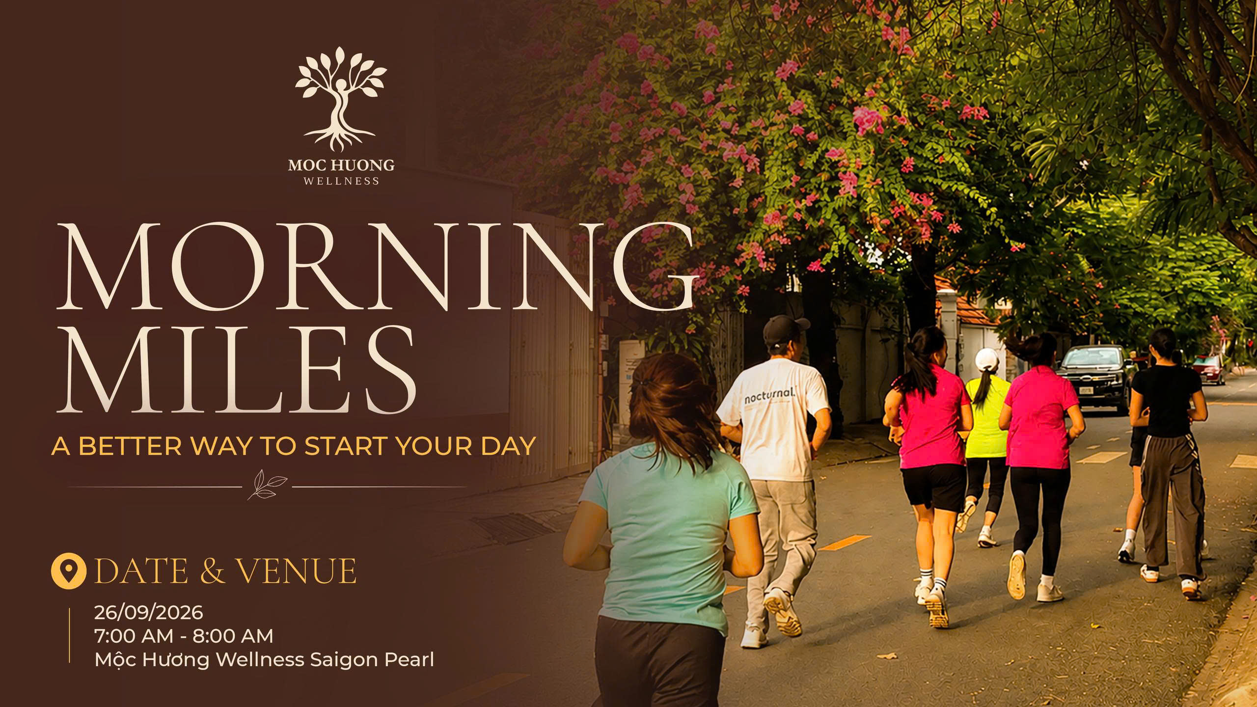 MORNING MILES 一 A BETTER WAY TO START YOUR DAY